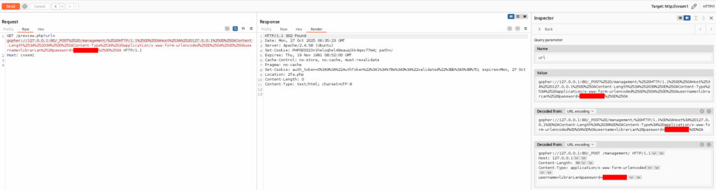 Login request and response