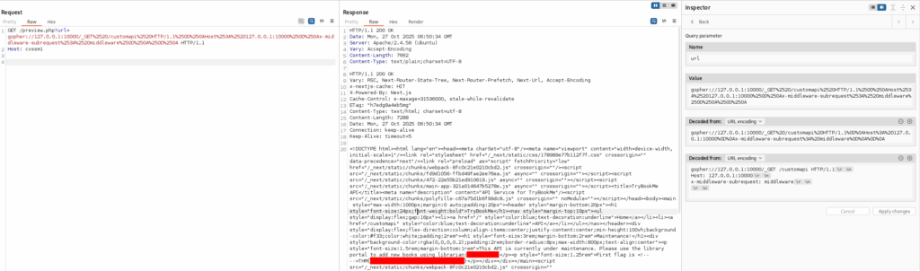 Authentication bypass