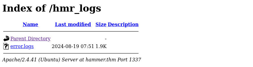 Index of /hmr_logs directory