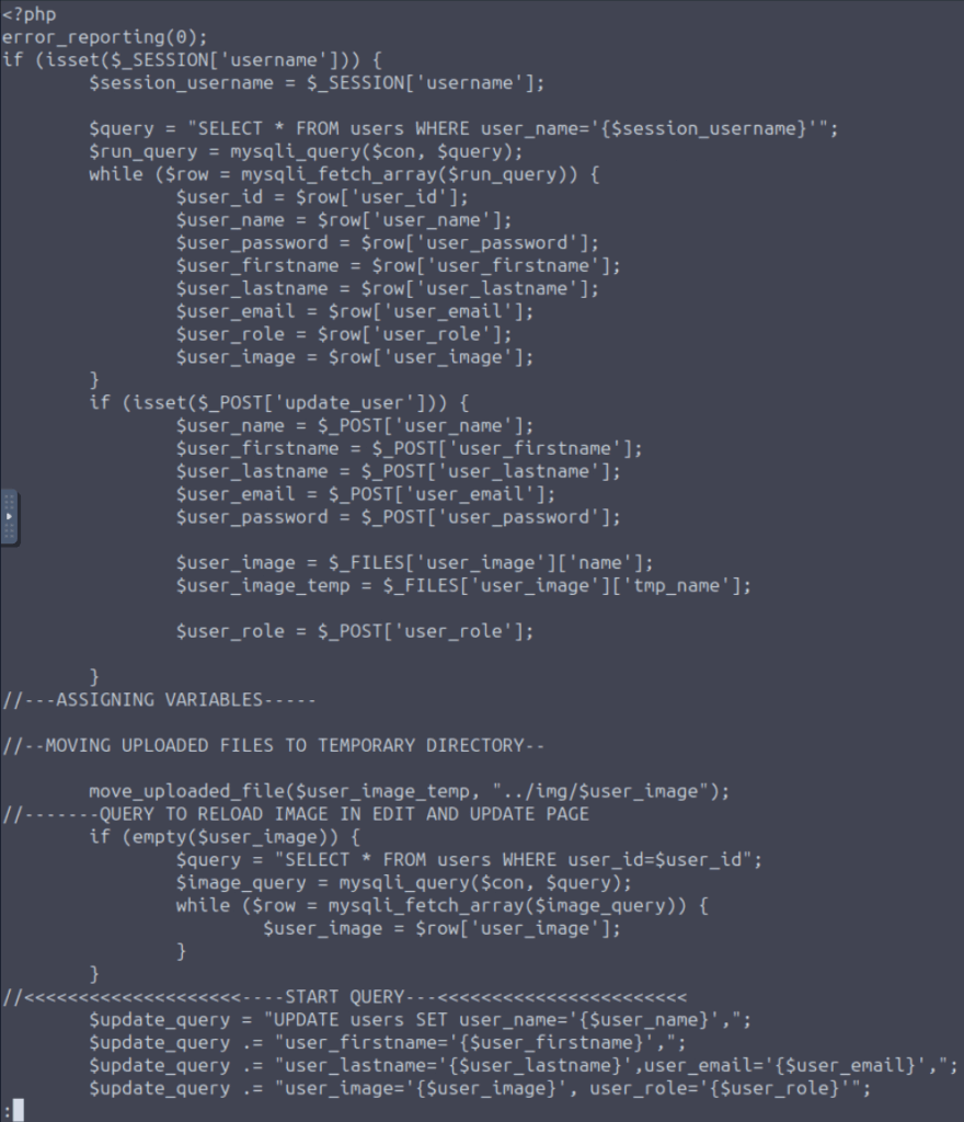 Source code of <code data-enlighter-language=
