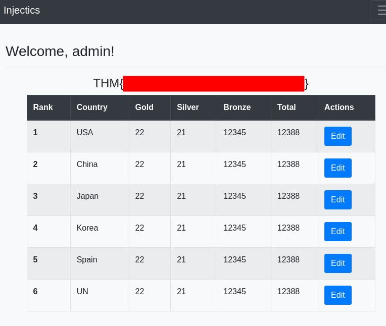 Logged in as Administrator